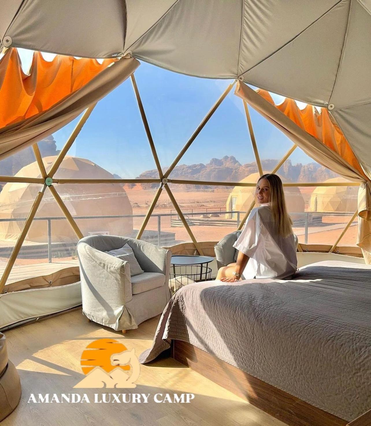 Amanda Luxury Camp Hotel Вади Рум Екстериор снимка