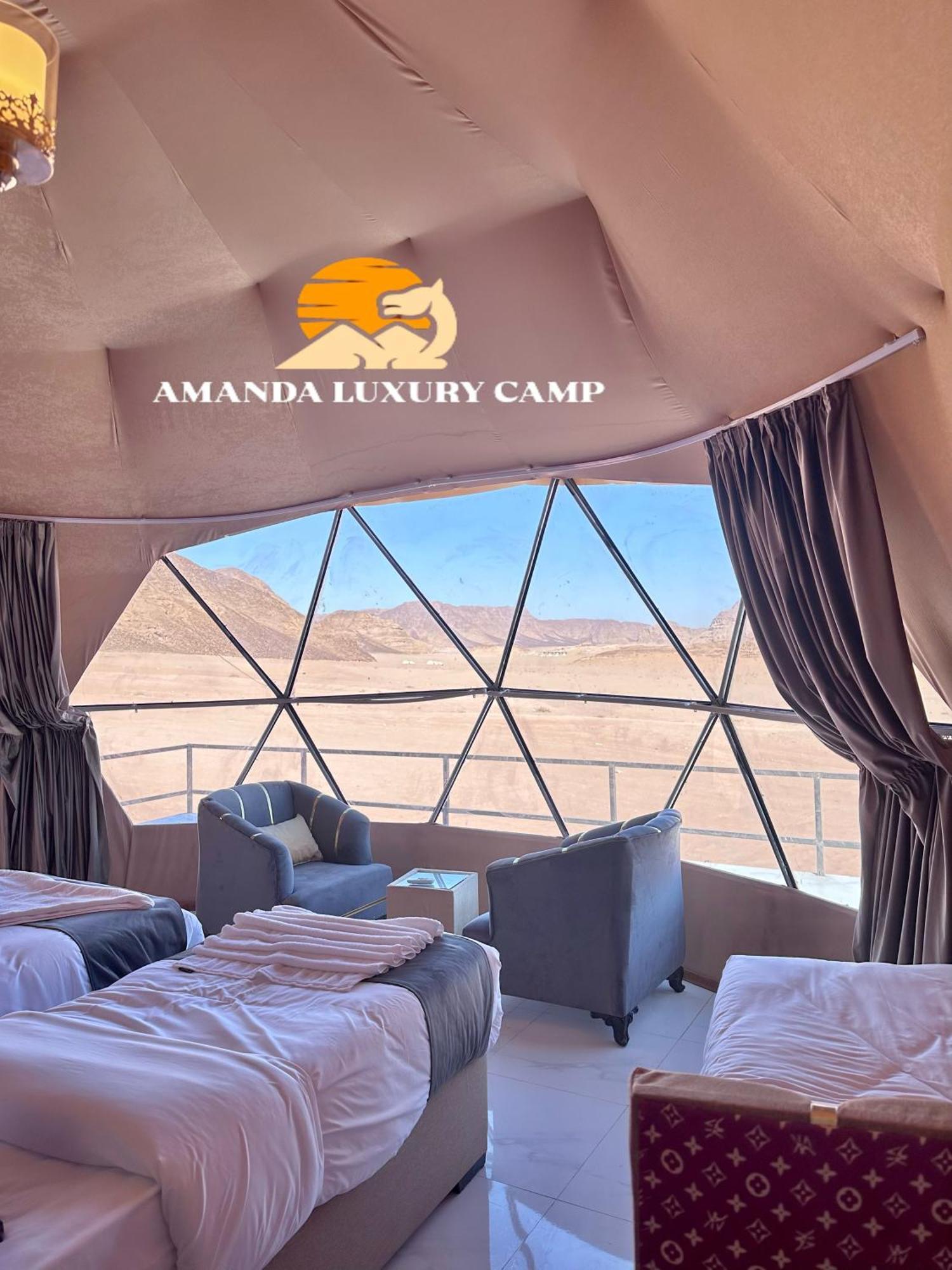 Amanda Luxury Camp Hotel Вади Рум Екстериор снимка